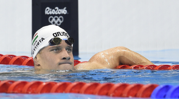 Gyurta Dániel számára csalódástkeltően sikerült az olimpia/Fotó: MTI-Illyés Tibor