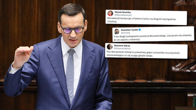 Ostatnie wystąpienie premiera Morawieckiego wzbudziło emocje. "Gejzer pomysłów"