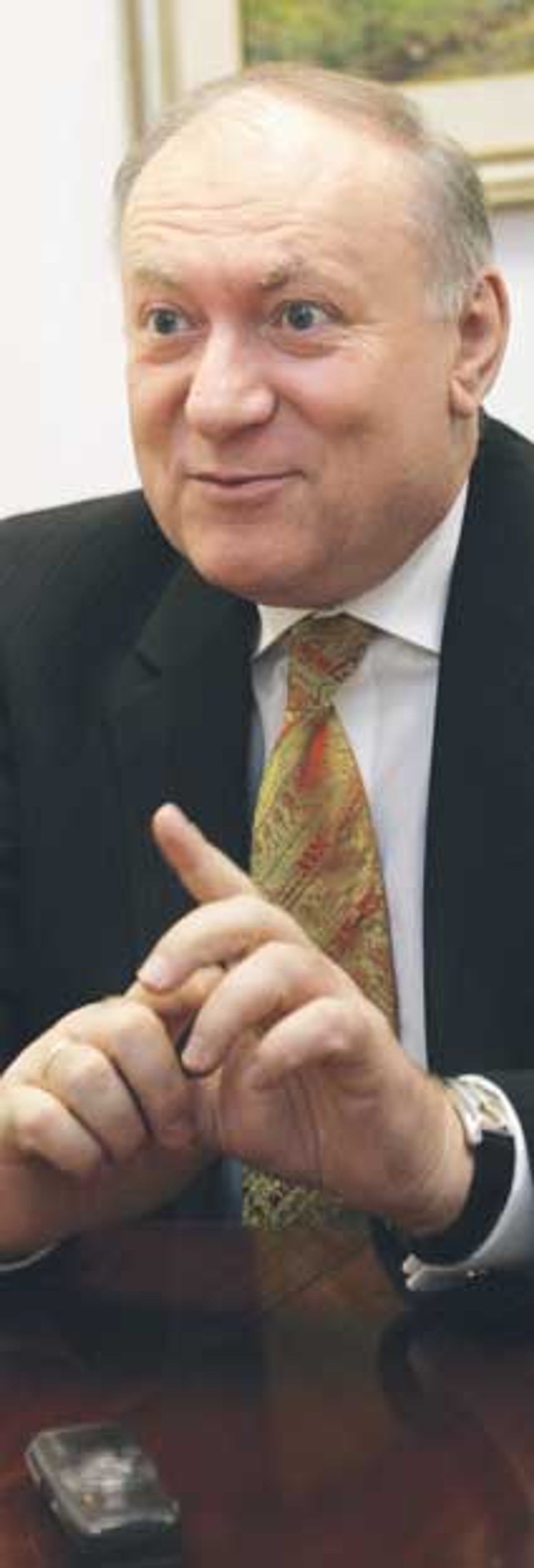 Marian Noga, profesor, był senatorem. Jest wykładowcą na Uniwersytecie Ekonomicznym we Wrocławiu Fot. Wojciech Górski