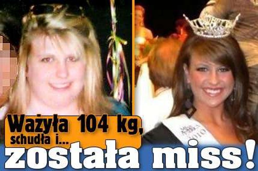 Ważyła 104 kg. Teraz została miss!