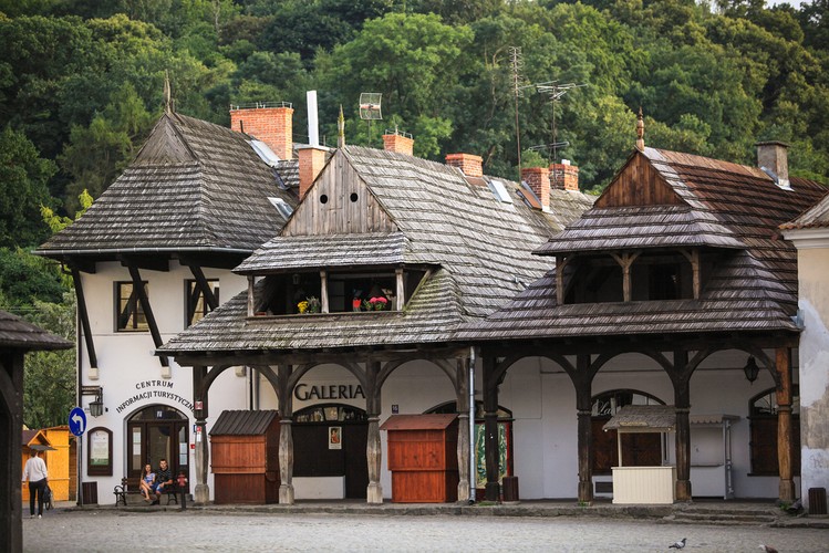 Piękny Kazimierz Dolny nad Wisłą