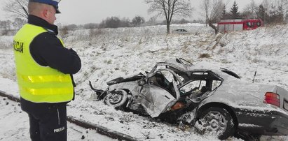 Horror pod Brodnicą. Dwie osoby zginęły na torach