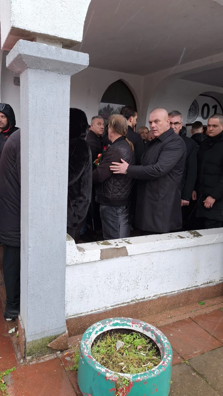 Sahrana brata Viki Miljković