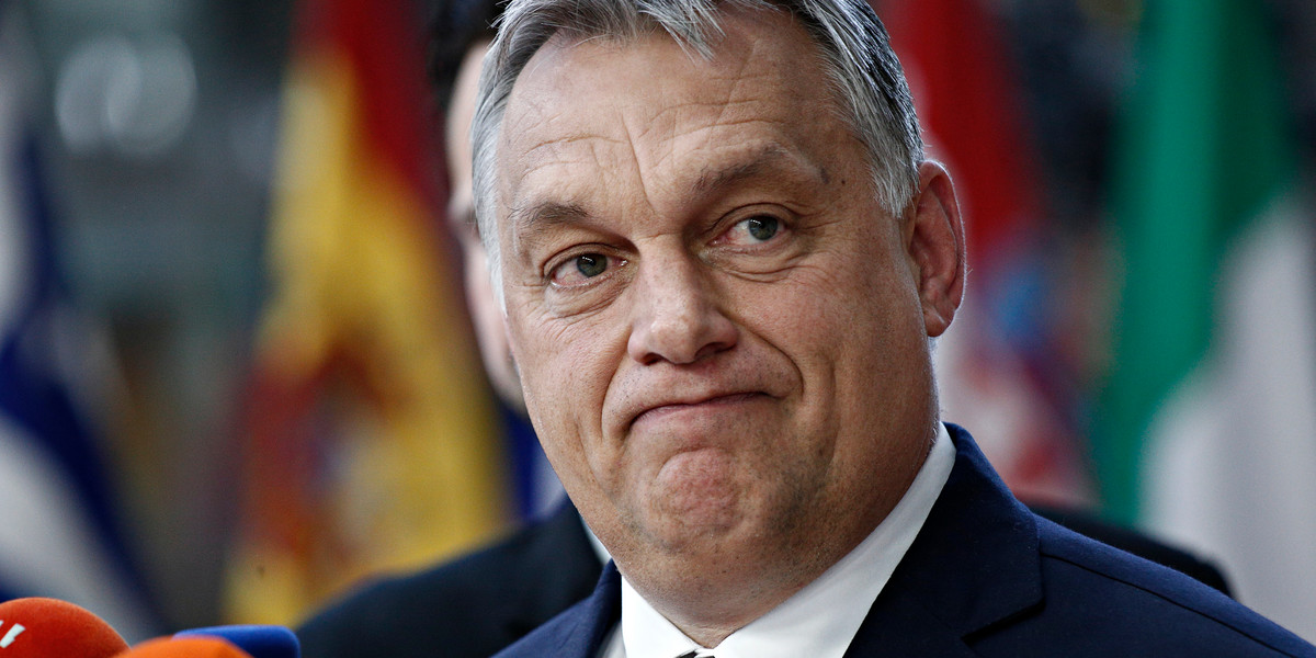 Premier Węgier Victor Orban. 