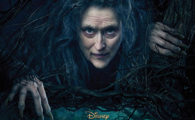 Meryl Streep w "Tajemnicach lasu", fot. Disney