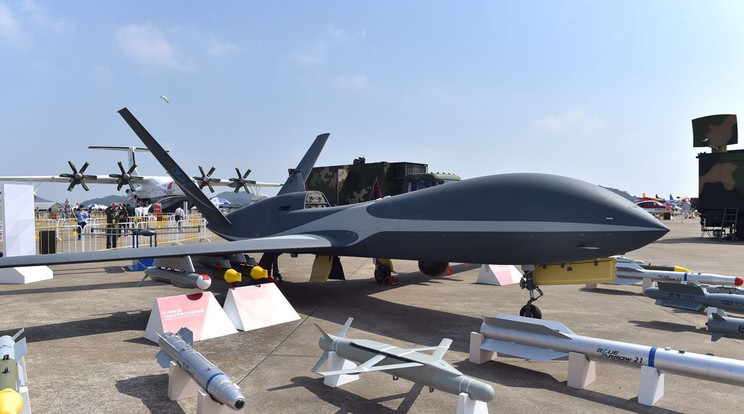 Ilyen és ehhez hasonló drónok bombáznak /Fotó: AFP