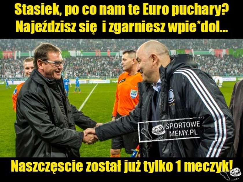 Legia za słaba na Europę. Internauci nie mają litości. MEMY