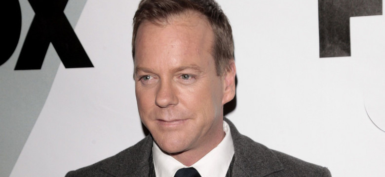 Kiefer Sutherland chce by ojciec towarzyszył mu na planie serialu "Touch"