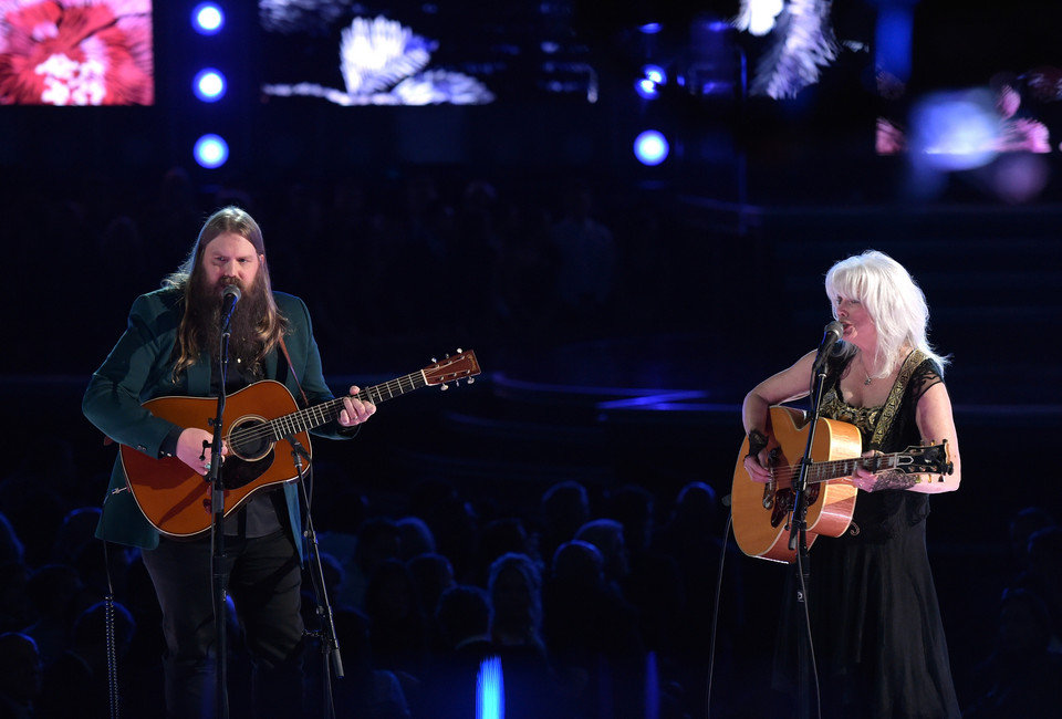 Chris Stapleton i EmmyLou Harris na gali Grammy 2018