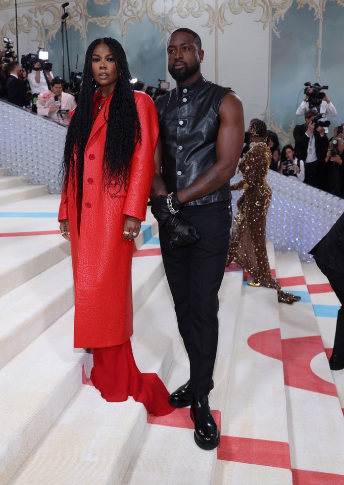 Met Gala 2023. Dwayne Wade i Gabrielle Union