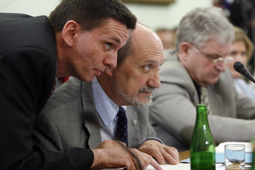 Piotr Bączek i Antoni Macierewicz