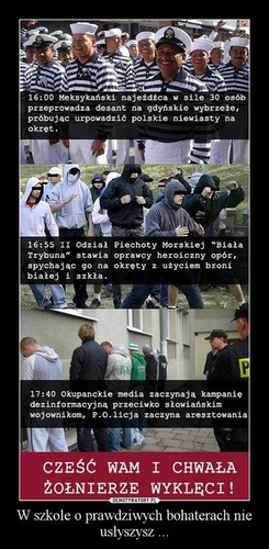 Galeria memów o bójce kiboli Ruchu Chorzów z meksykańskimi marynarzami