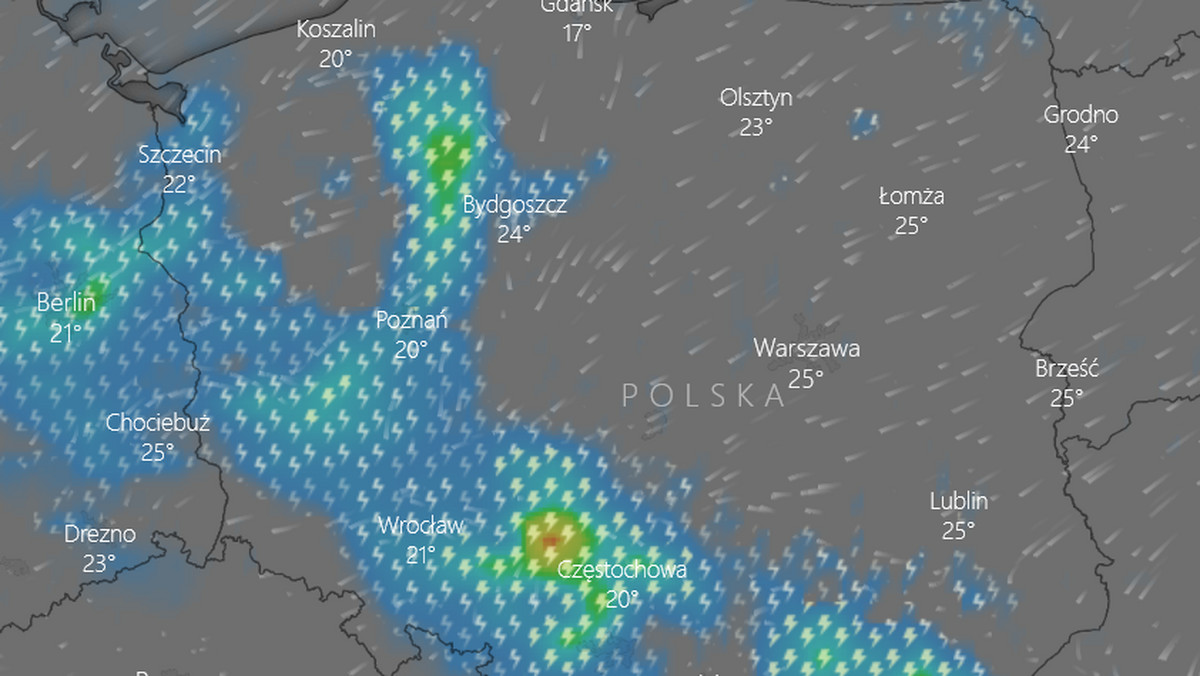 Prognoza pogody w Polsce. Dziś bardzo burzowo
