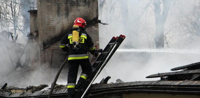 Tragiczny pożar. Znaleziono zwęglone zwłoki