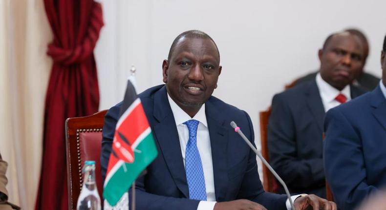 President William Ruto during a past meeting in State House, Nairobi