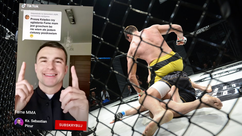 Ksiądz Sebastian Picur zabrał głos w sprawie Fame MMA (YouTube: Ks. Sebastian Picur)