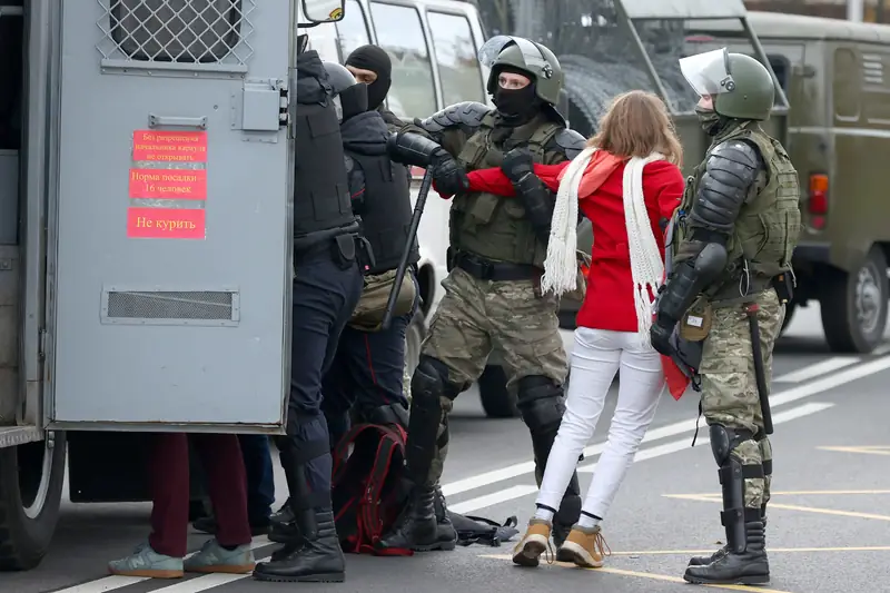 Protesty na Białorusi trwają od sfałszowanych wyborów w 2020 r