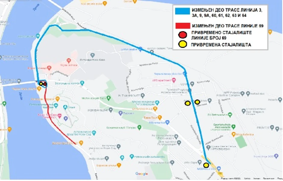 izmena trasa zbog Festivala uličnih svirača