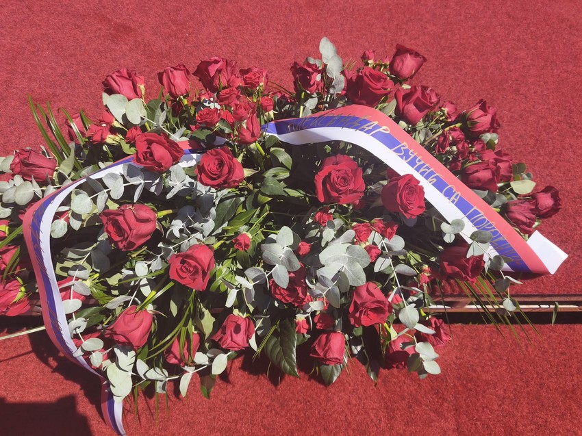 Vučić  na sahrani Dodikove majke