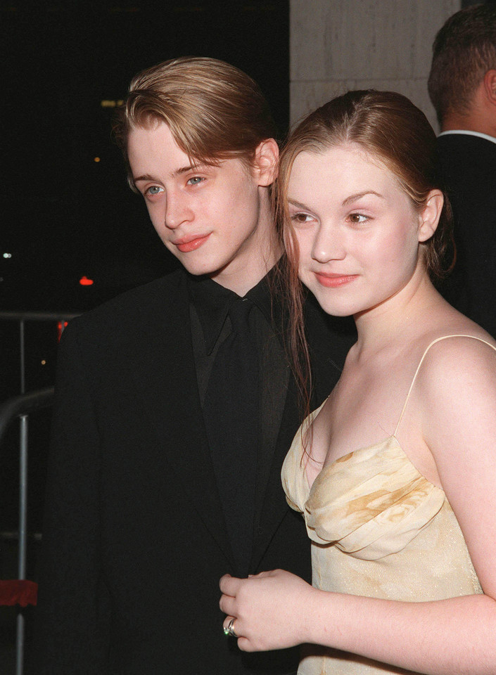 Macaulay Culkin ze swoją żoną Rachel Miner w 1998 roku