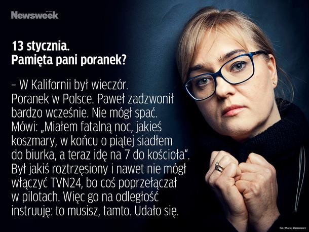 Magdalena Adamowicz, cytaty z wywiadu dla Newsweeka