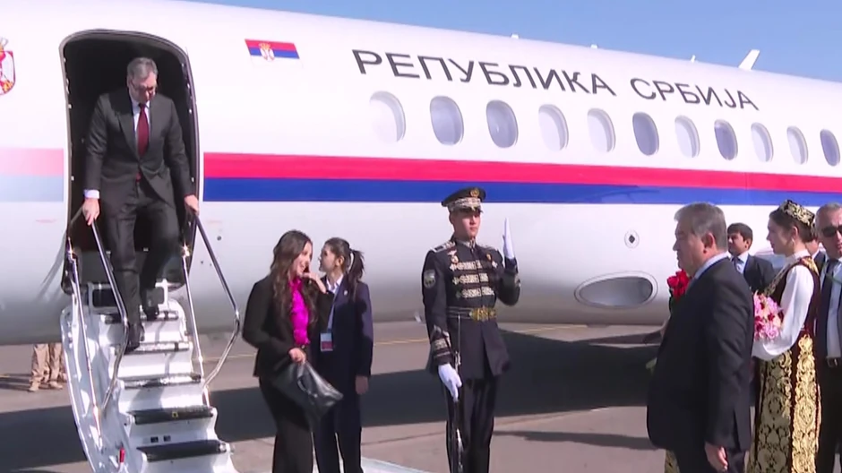 Aleksandar Vučić u Uzbekistanu