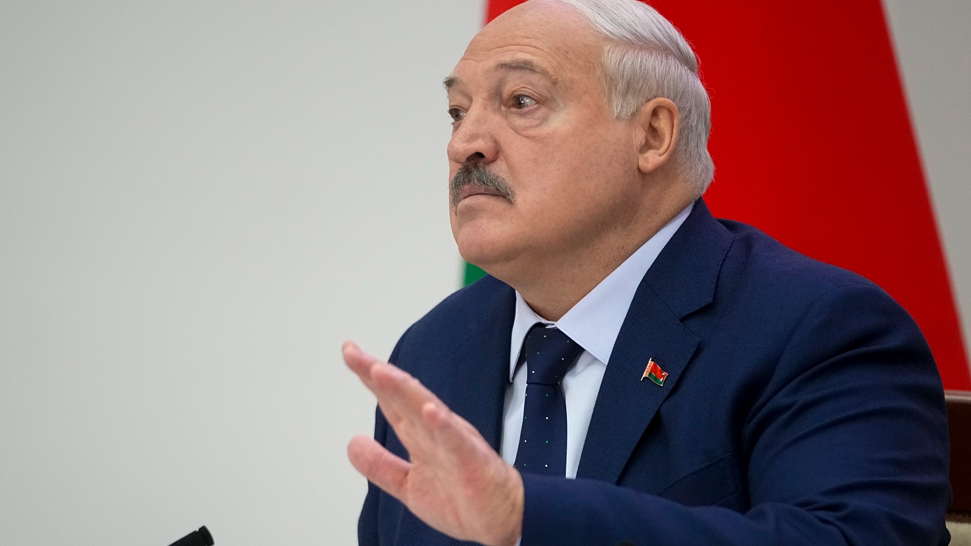 Bieloruský prezident Alexandr Lukašenko.