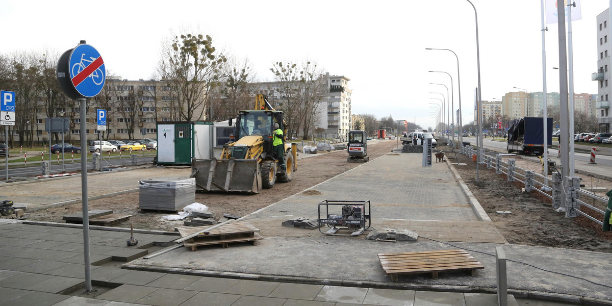 Wielki parking prawie gotowy