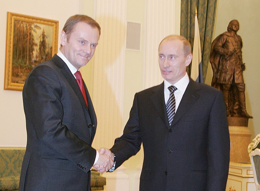 Tusk i Putin