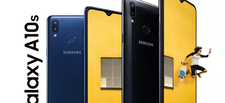 Samsung Galaxy A10s oficjalnie. Ma 6,2" ekran Infinity-V i dużą baterię