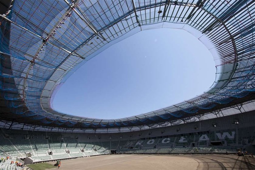 Budowa Stadionu we Wrocławiu na Euro 2012