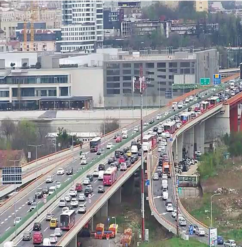 Gužve na mostu Gazela 