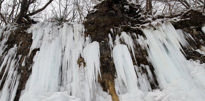 Niezwykła kraina lodu na Podkarpaciu