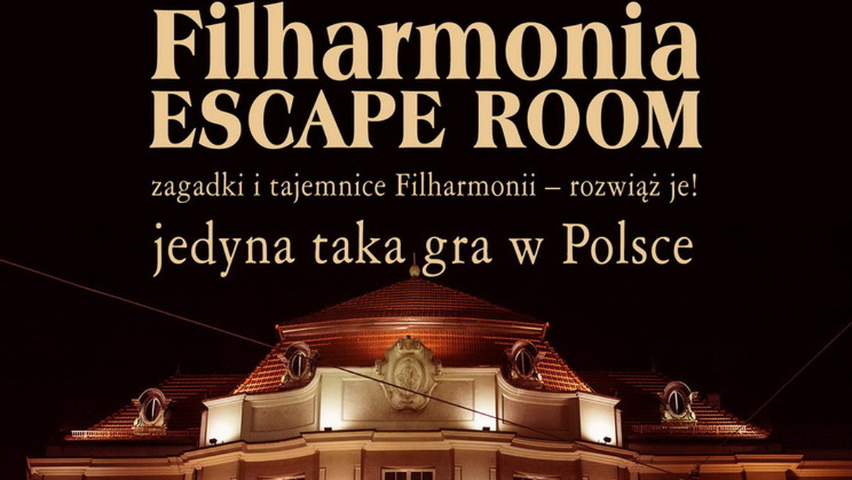 Krakowska Filharmonia w czerwcu udostępni odwiedzającym nietypową atrakcję - grę typu escape room. Uczestniczący w niej gracze rozwiązywać będą zagadki związane z historią muzyki i Filharmonii Krakowskiej, przekraczając niedostępne dla publiki miejsca zabytkowego budynku przy Zwierzynieckiej.