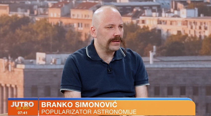 Branko Simonović, popularizator astronomije