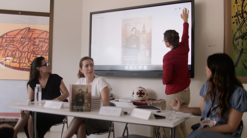 Promocija knjige „Pokondirena tikva“ na Paviljonu Srbije na EXPO u Japanu