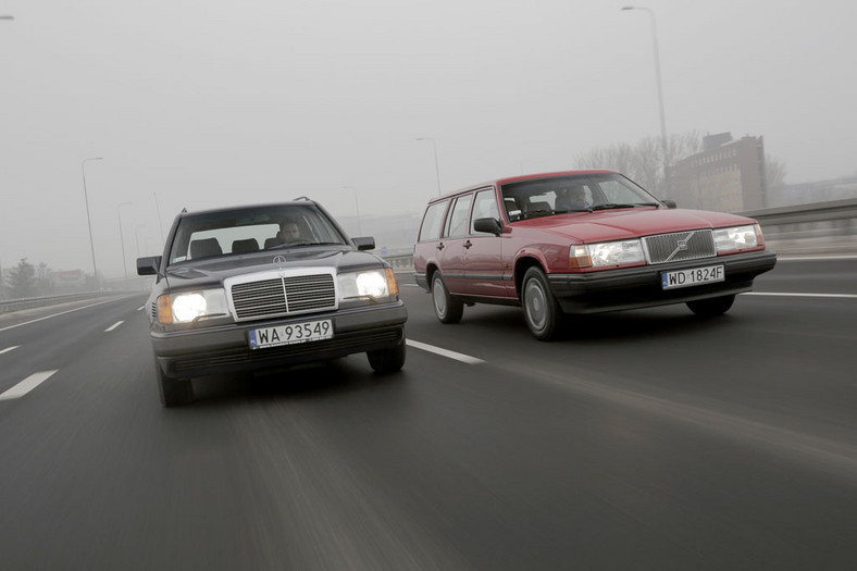 Mercedes S124 kontra Volvo 740 kombi - który klasyk będzie lepszy na co dzień