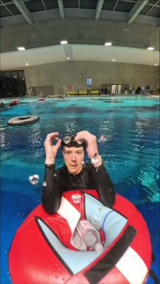 Petra Vlhová si vyskúšala freediving. 