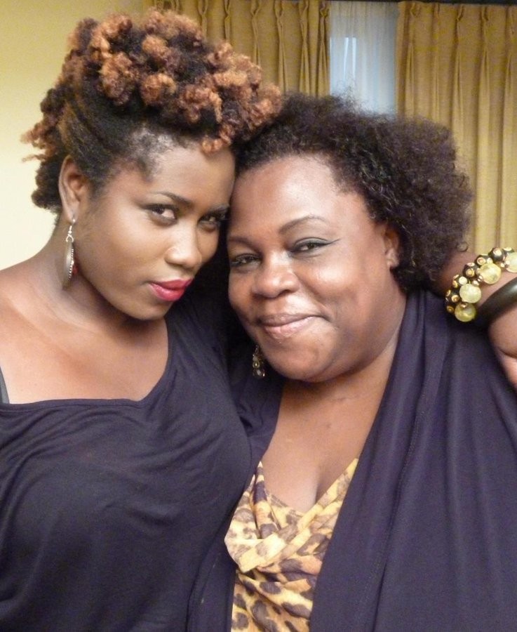 Lilian Blankson and Lydia Forson