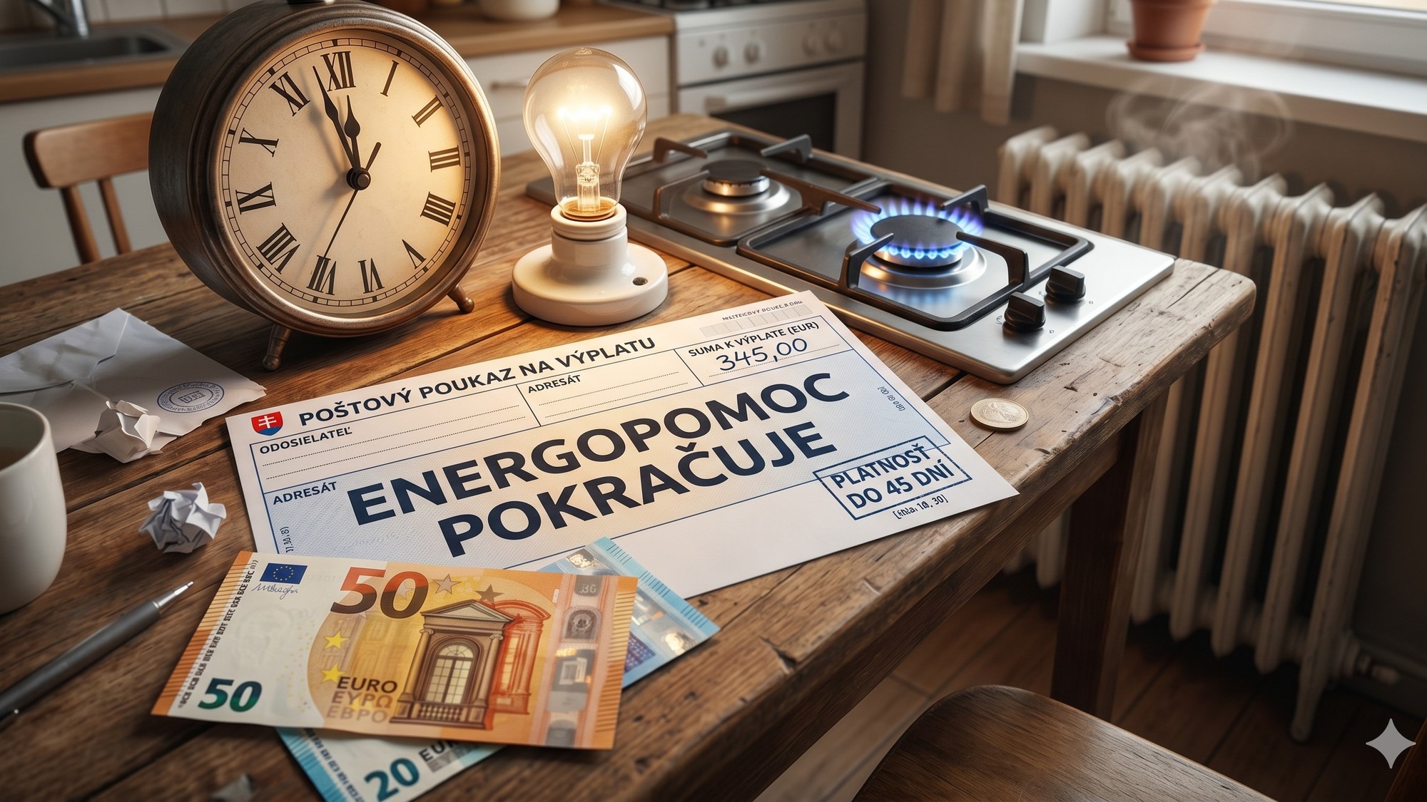 Veľká zmena v energopomoci: Štát po novom posiela vyššie sumy (+ čo sa mení)
