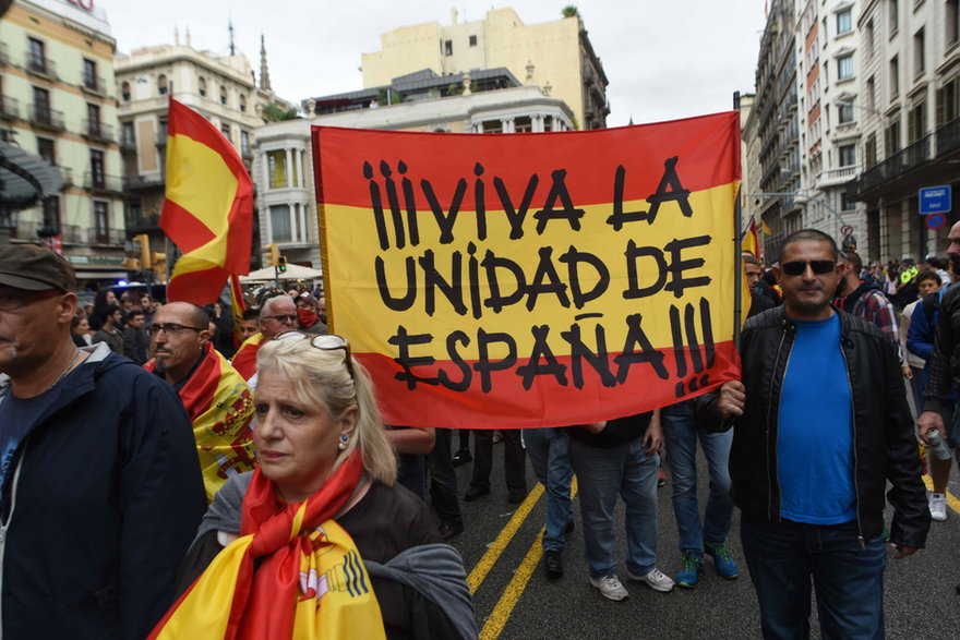Zamieszki podczas referendum w Katalonii