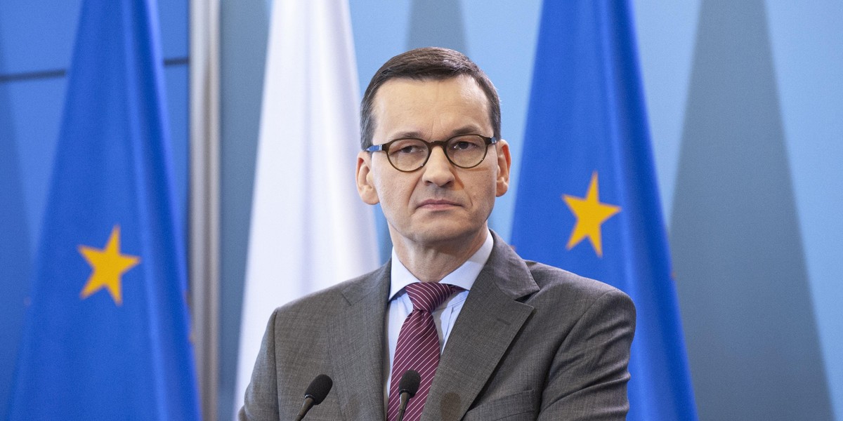 Premier Mateusz Morawiecki