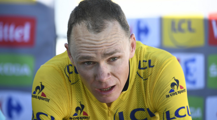 Chris Froome-nak minden nap mintát kell adnia/Fotó: AFP