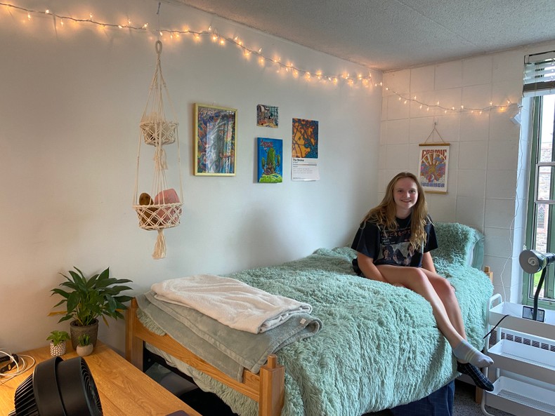 My Daughter in Her Dorm Room