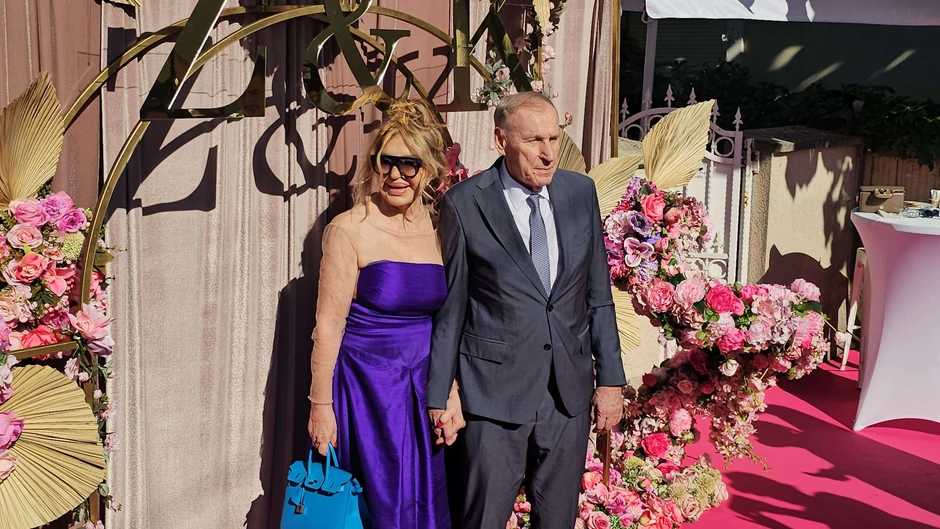 Dragan Džajić sa suprugom