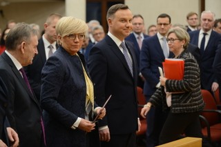 Przyłębska: Rzepliński przyznał sobie kompetencję nieznaną konstytuciji - decydowania, kto jest sędzią TK