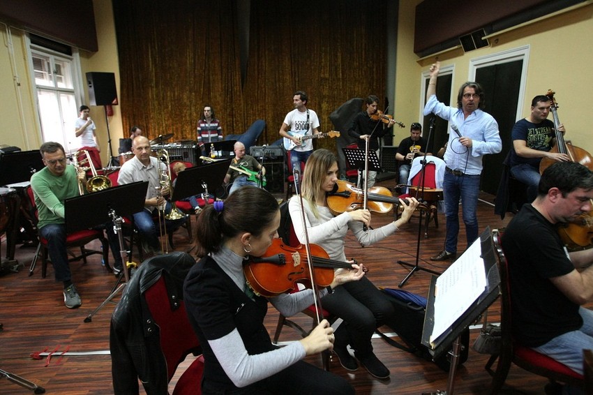 Generalna proba: Manjifiko sa muzičarima