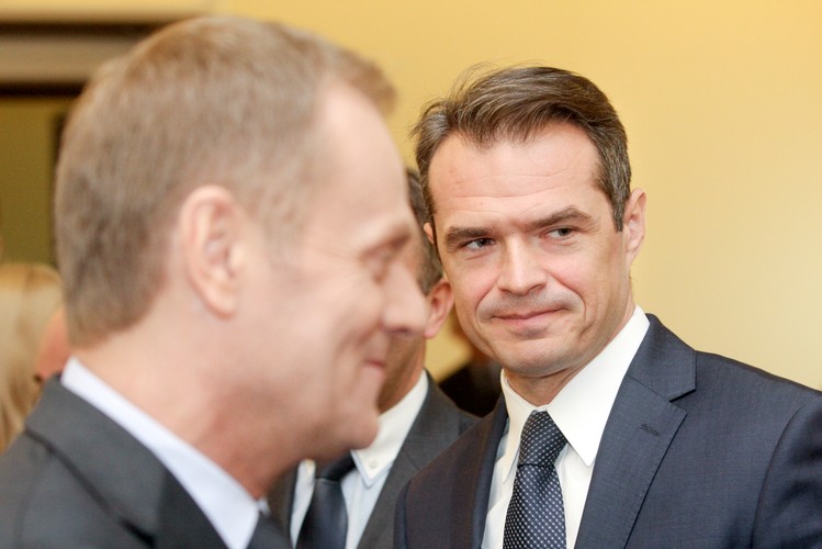 Sławomir Nowak i Donald Tusk