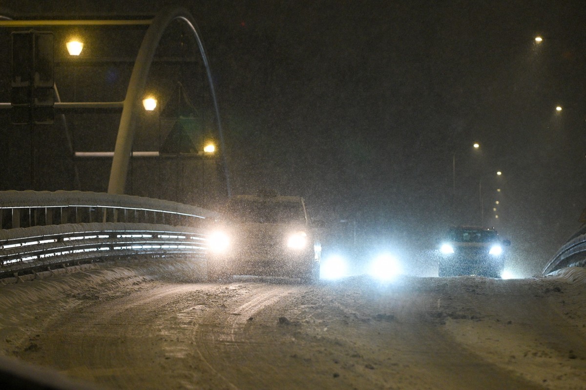 trudne warunki drogowe