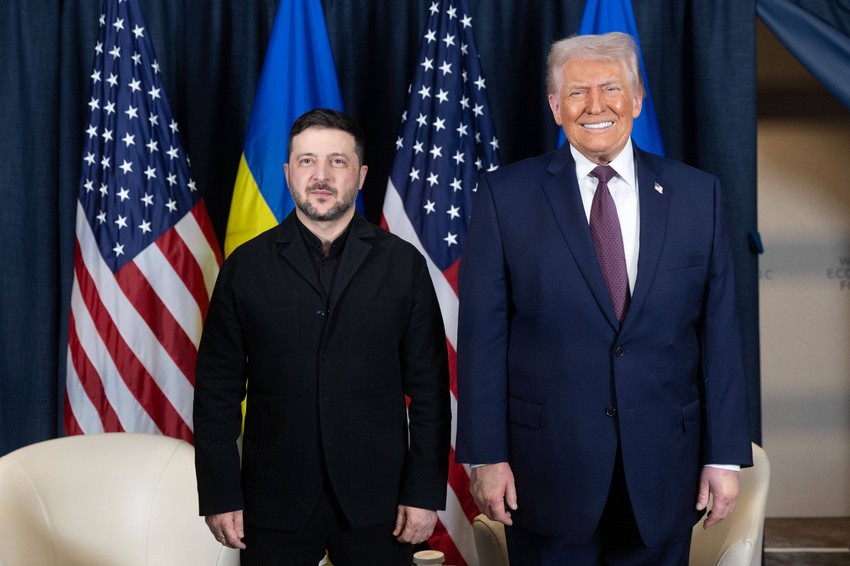 Volodimir Zelenski i Donald Tramp u Davosu 22. januara 2026.